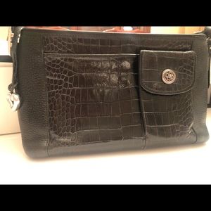 Brighton hand bag - black / Full Strap length can be 38